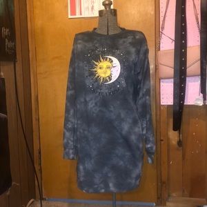 Forever 21 La Luna Sweatshirt Dress